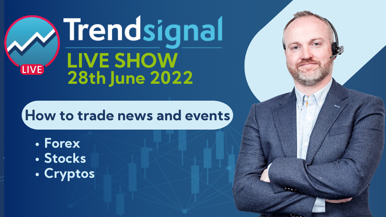 Live Screenshare: 28th June - How to Trade News & Events